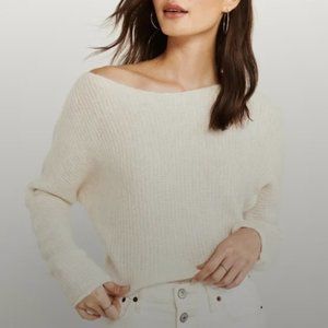 Cream Abercrombie Sweater | Size XS